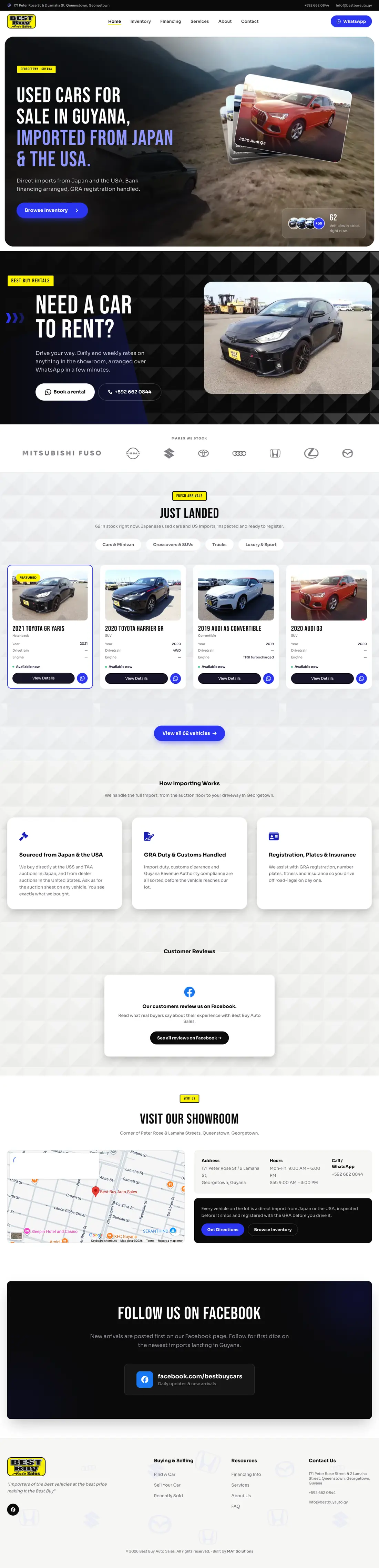 Full desktop view of Best Buy Auto Sales